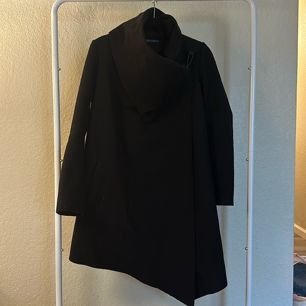 All Saints Black Coat